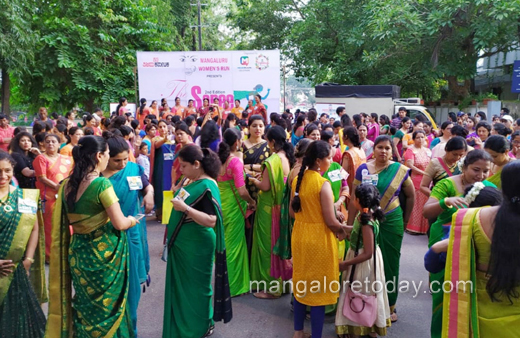 Saree walk and run